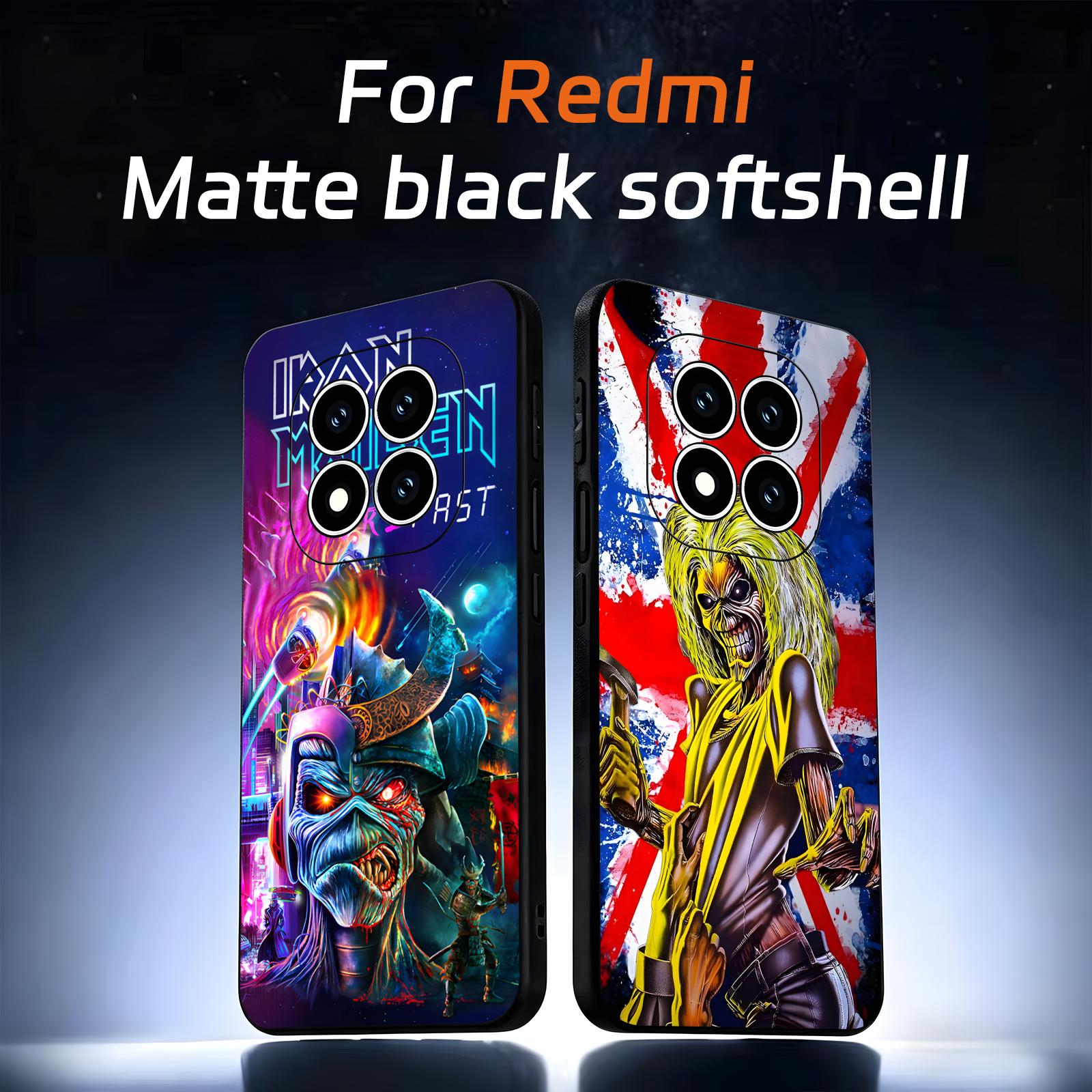 Running Gear Phone Holder - R-Run-To-The-H-Hills-Iron-M-MaidenES Custodia per telefono per Redmi