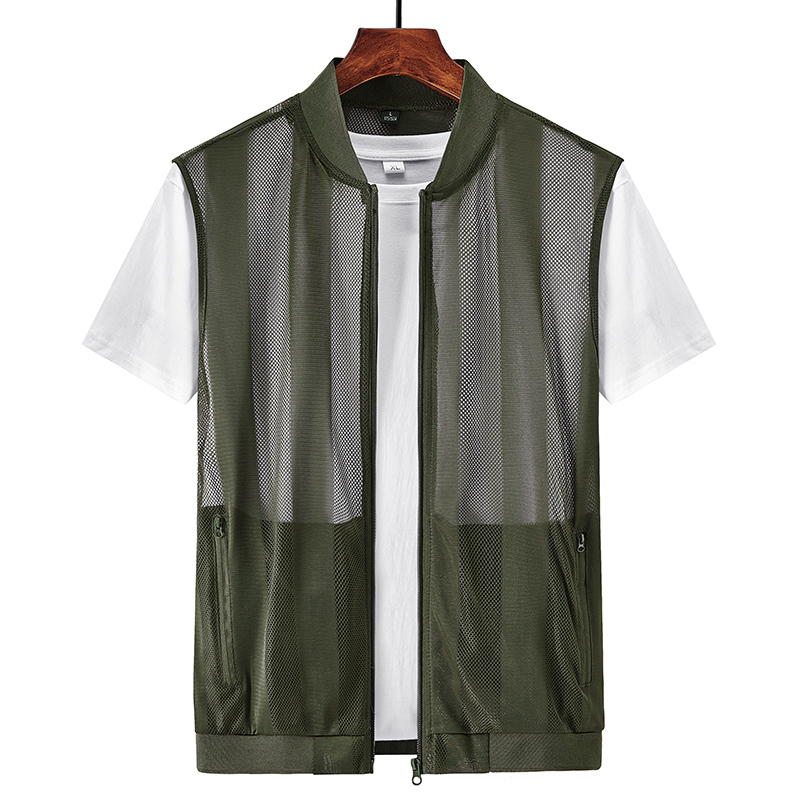 Reflective Running Jacket - Gilet estivo da uomo in Mesh
