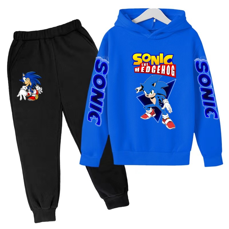 Running Gear For Kids - Abbigliamento Supersonic per bambini, felpa blu