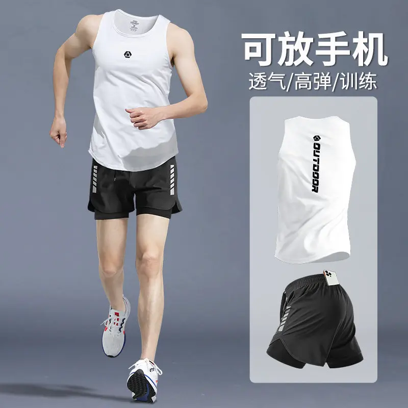 Running Gear Tank - Set Estivo da Corsa per Uomo