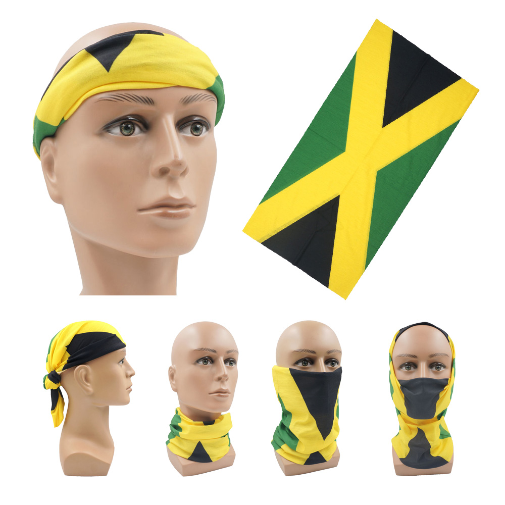 Running Gear Women - Maschera da corsa traspirante Sciarpe Bandiera