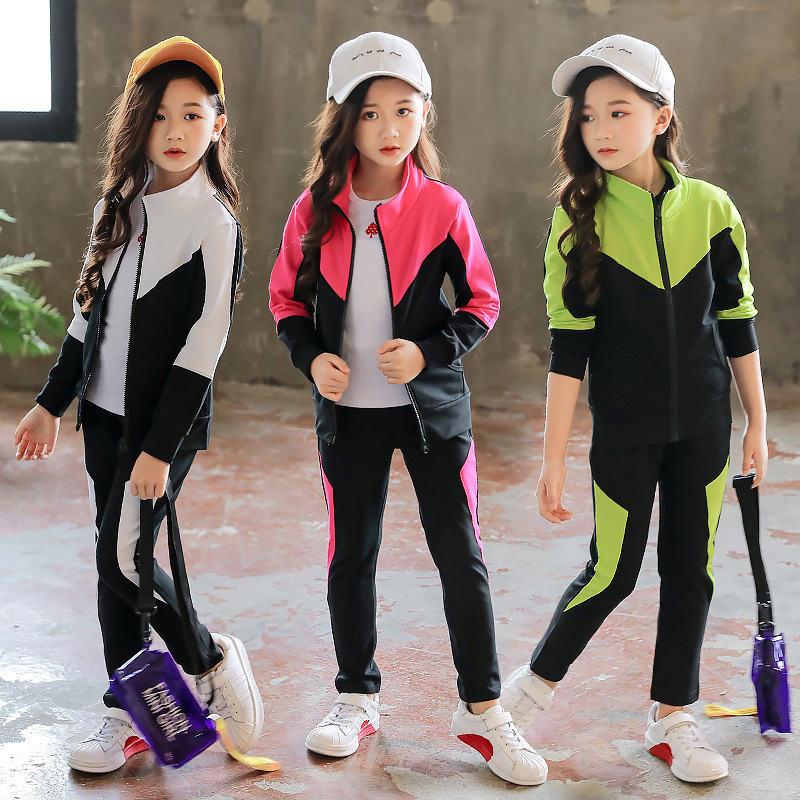 Running Gear For Kids - Primavera Autunno Abbigliamento per bambini Ragazze