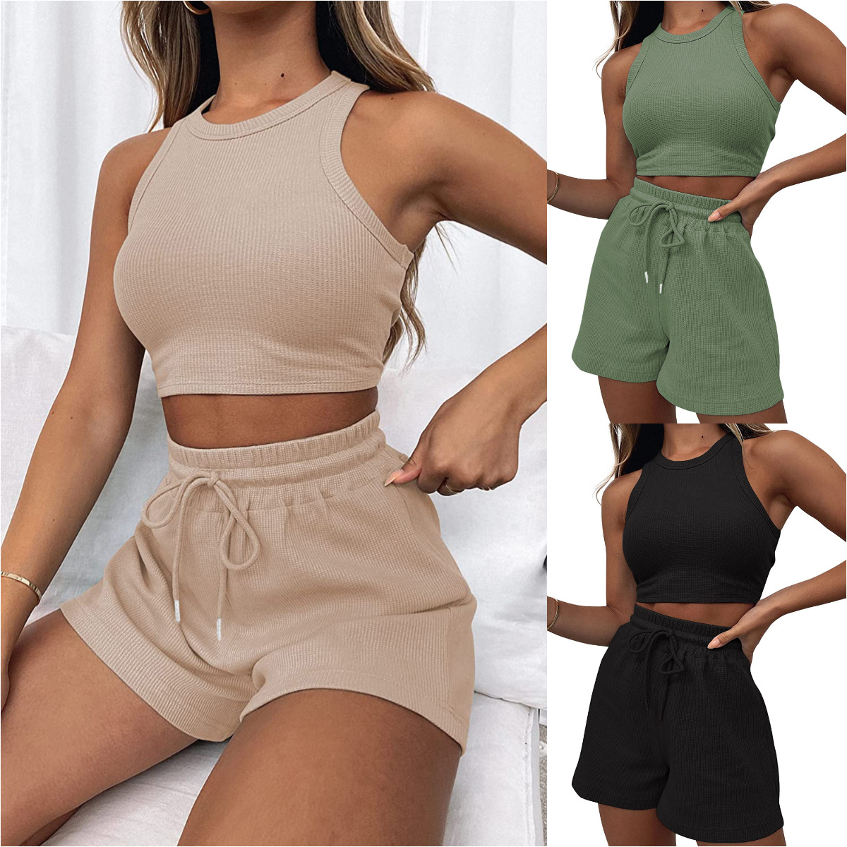 Running Gear Women - Vendite calde Pantaloncini da donna Set