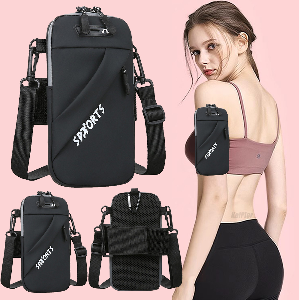 Running Gear Phone Holder - Borsa da braccio sportiva multiuso per