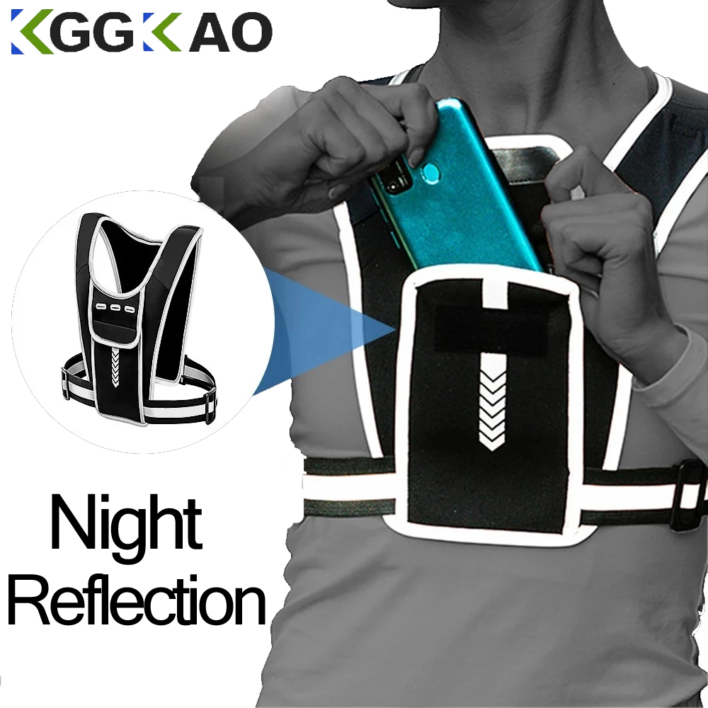 Running Gear Phone Holder - Gilet da corsa porta telefono per