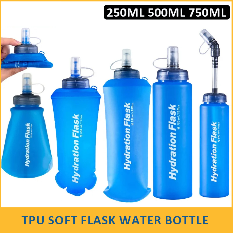 250/500/750ml TPU Bottiglia pe - Running Gear Water recensione e prezzo