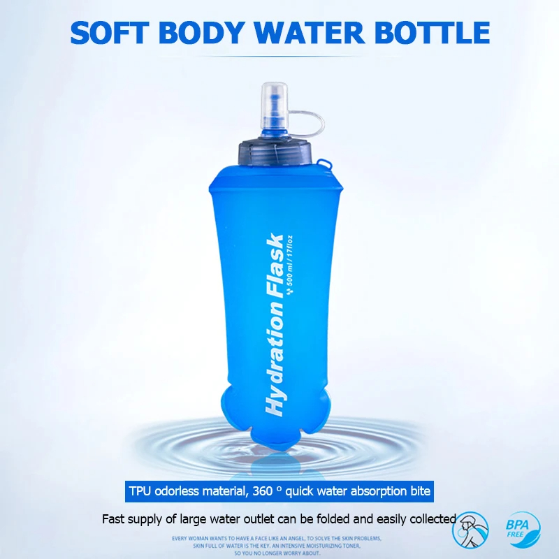 250/500/750ml TPU Bottiglia pe - Running Gear Water recensione e prezzo