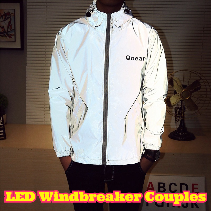 Giacca a vento illuminata a LE - Reflective Running Jacket recensione e prezzo