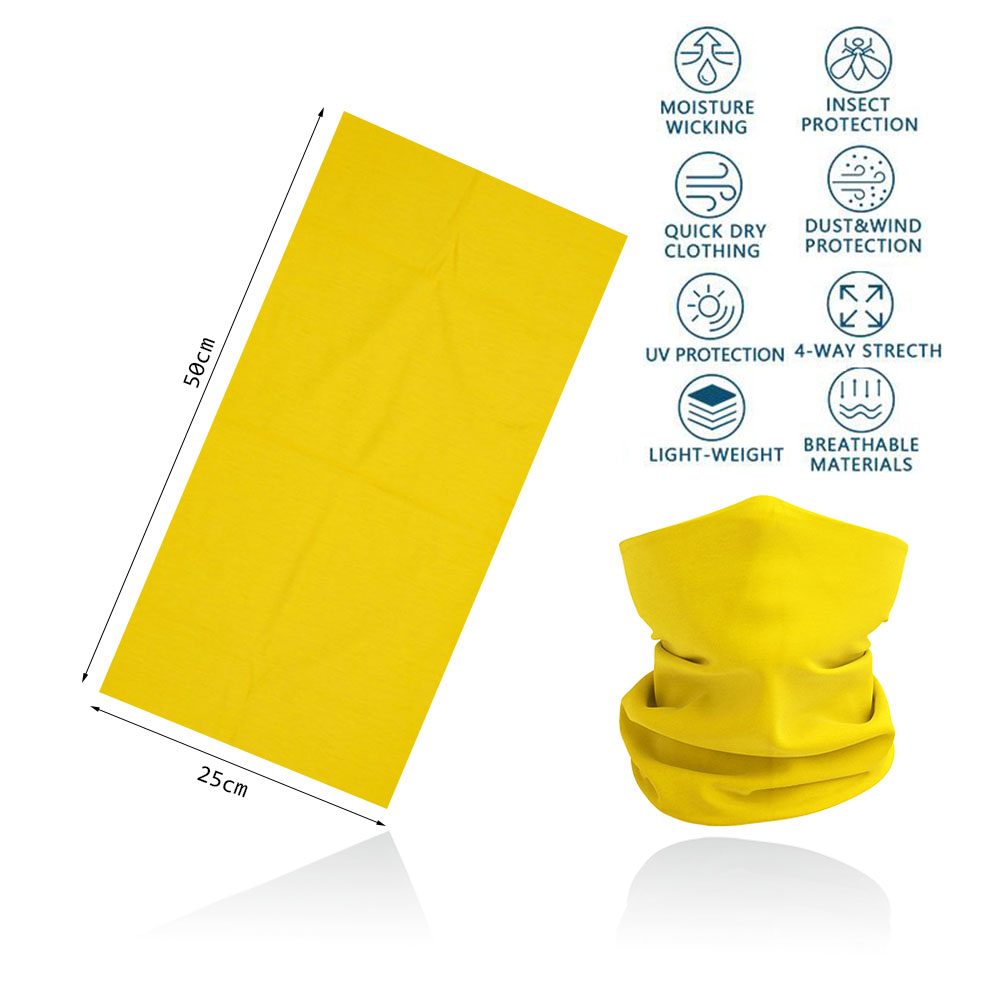Bandana da esterno a tubo gial - Running Gear Yellow recensione e prezzo