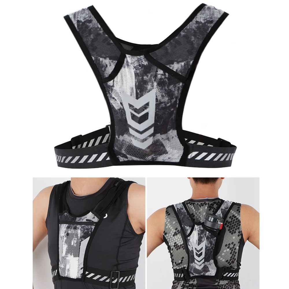 Gilet da corsa riflettente con - Running Gear Phone Holder recensione e prezzo