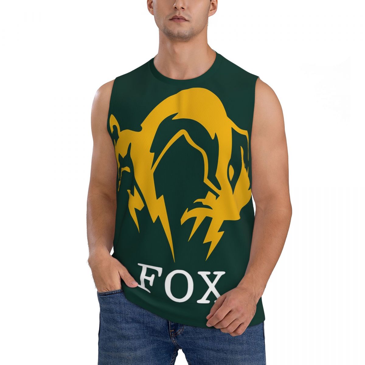 Metal Gear Solid Fox Men Tank  - Running Gear Tank recensione e prezzo