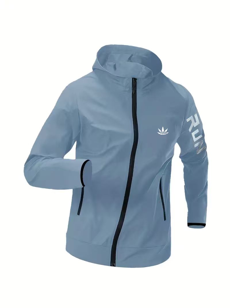 Giacca a Vento con Cappuccio d - Reflective Running Jacket recensione e prezzo
