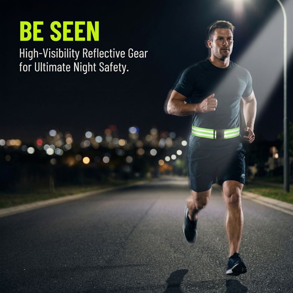 2 Pezzi Cintura Riflettente Es - Running Gear Yellow recensione e prezzo