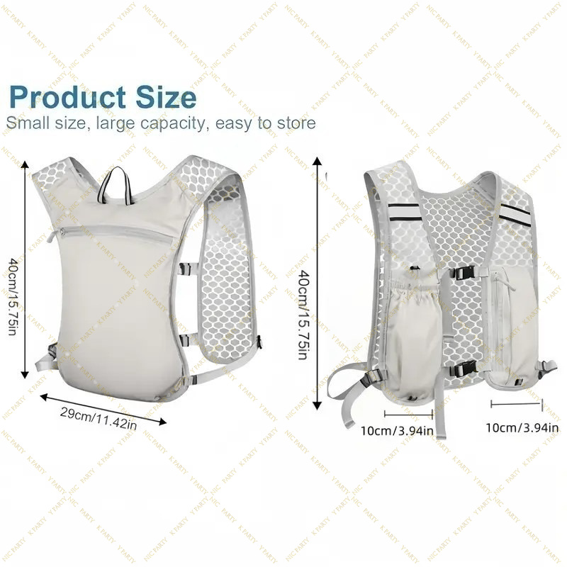 Gilet da trail running per mar - Running Gear Water recensione e prezzo