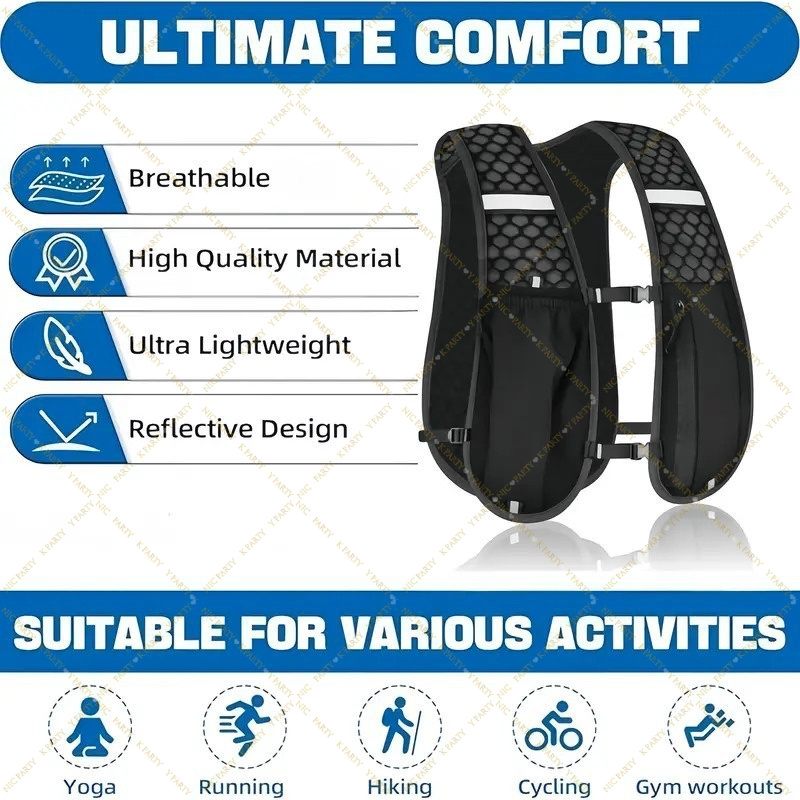 Gilet da trail running per mar - Running Gear Water recensione e prezzo