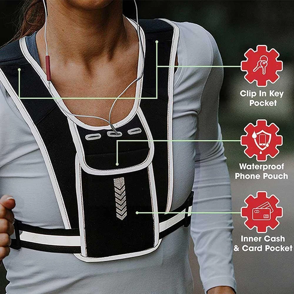 Gilet da corsa porta telefono  - Running Gear Phone Holder recensione e prezzo